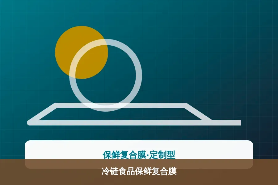 冷链食品保鲜复合膜产品示意图